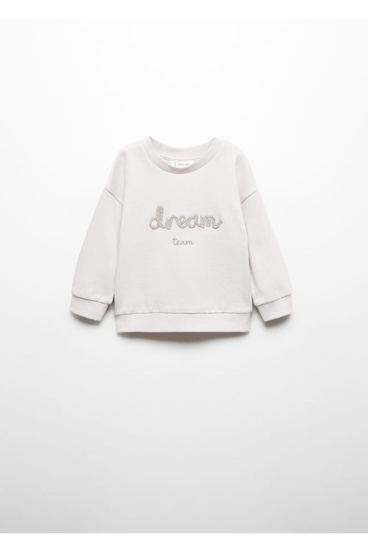 MANGO Baby Yazı işlemeli sweatshirt