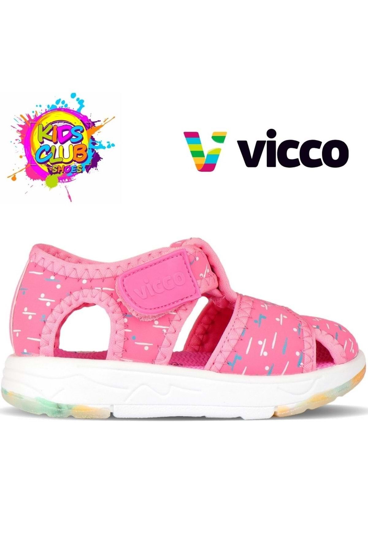 Kids Club Shoes Vicco Bumba III Ortopedik Çocuk Sandalet PEMBE