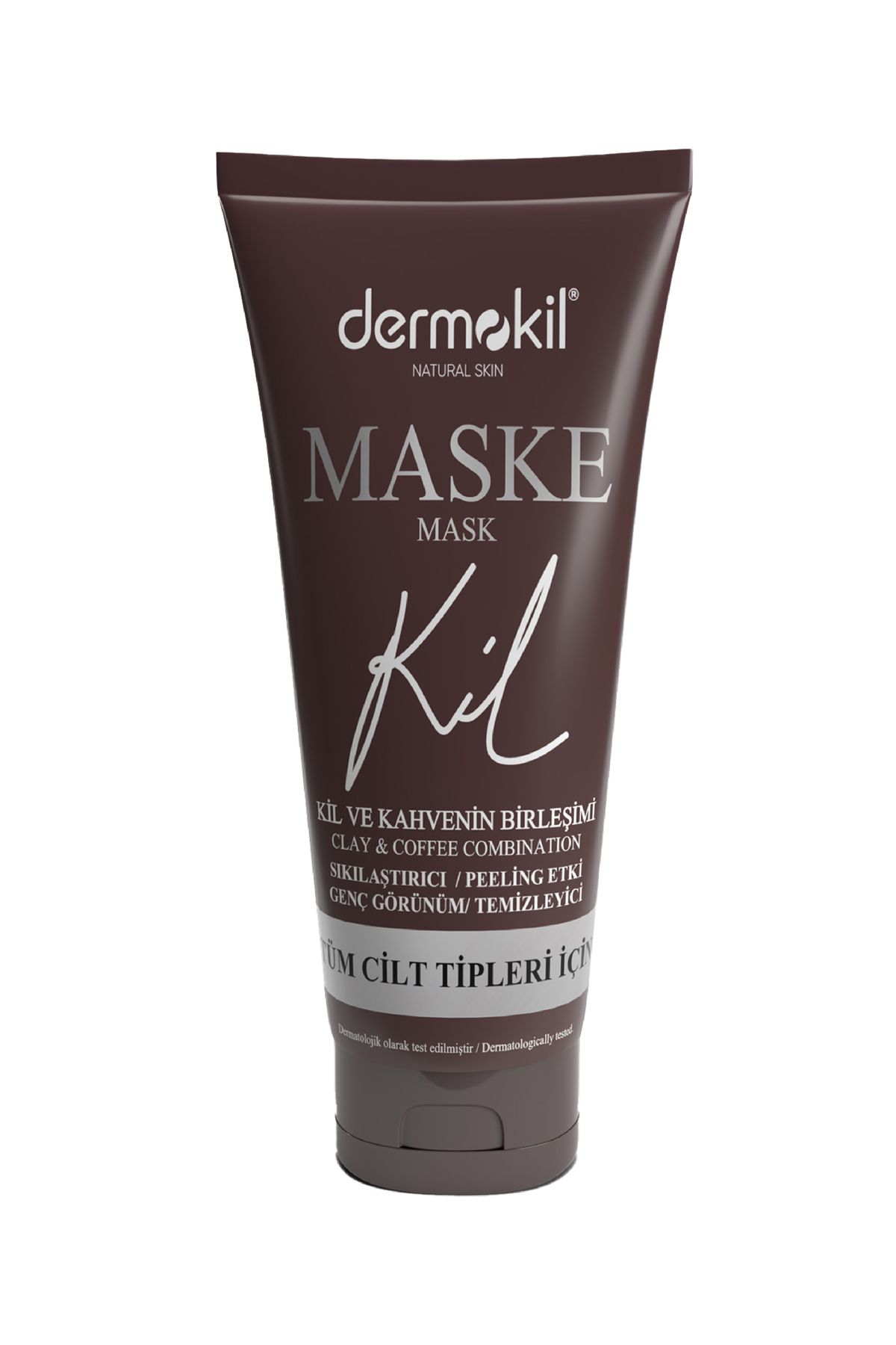 Dermokil Natural Skin Sıkılaştırıcı Genç Görünüm Için Kil Ve Kahve Içerikli Maske 75 Ml ( Kahve &kil