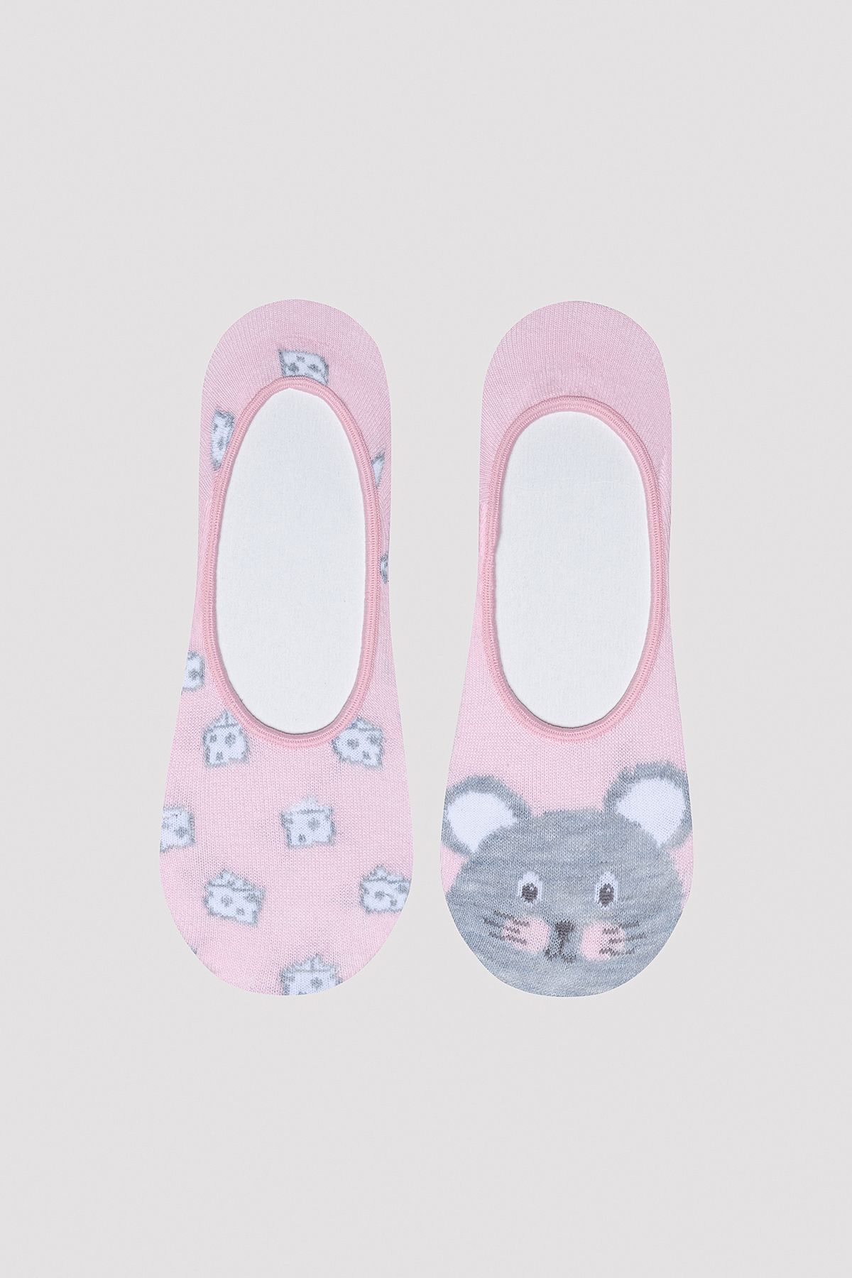 Penti Cute Mouse Pembe 2li Babet Çorabı