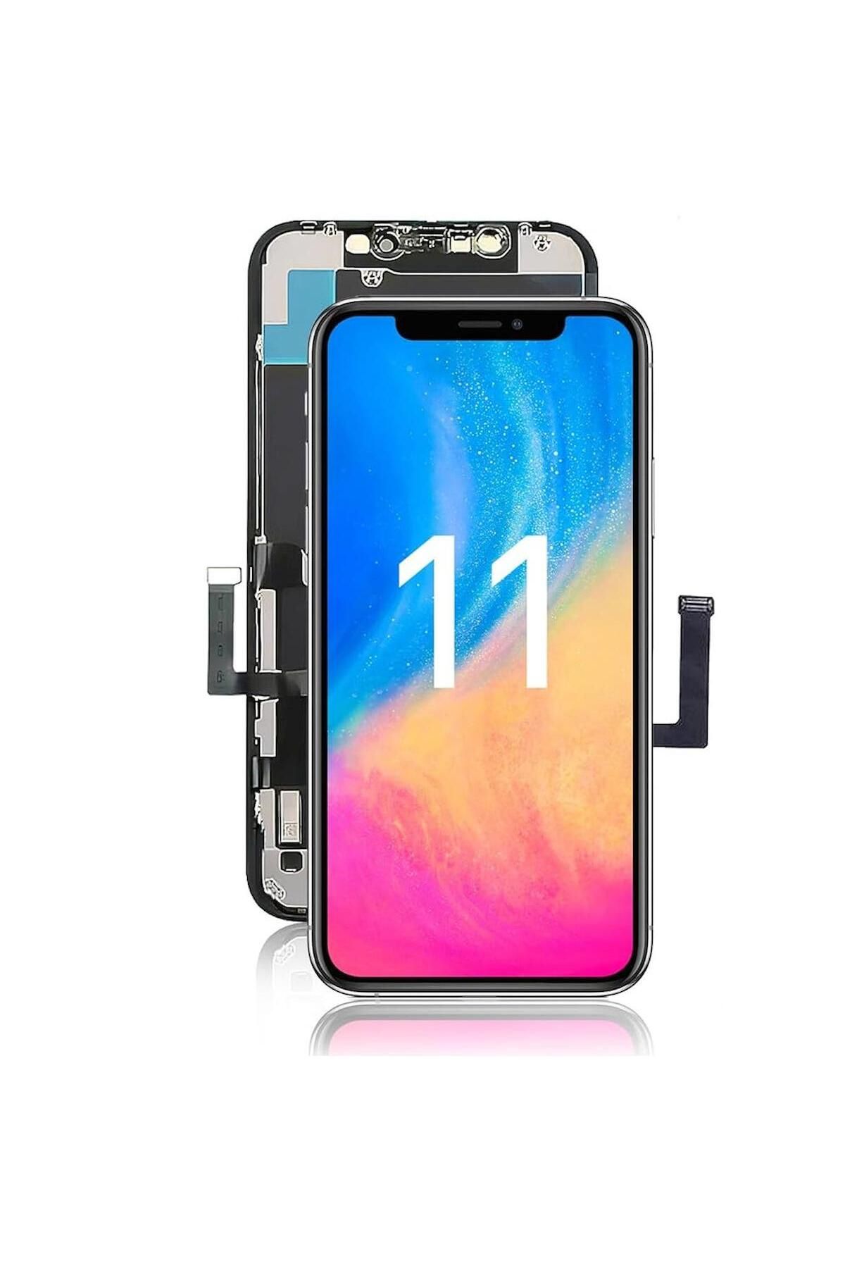 TeknoPrime Apple Iphone 11 Ile Uyumlu Revize Orj Orijinal Face Id Dahil Ekran Dokunmatik