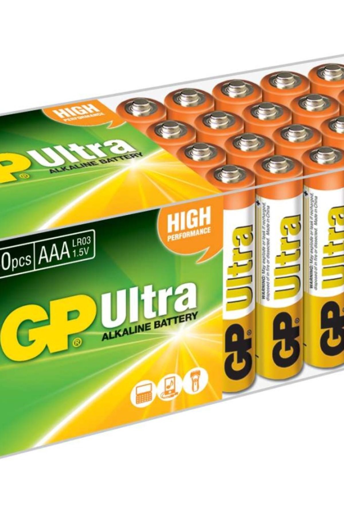 GP Batteries Gp Lr03 Aaa Boy Ultra Alkalin Ince Kalem Pil 40'lı Paket Gp24aut-2b40