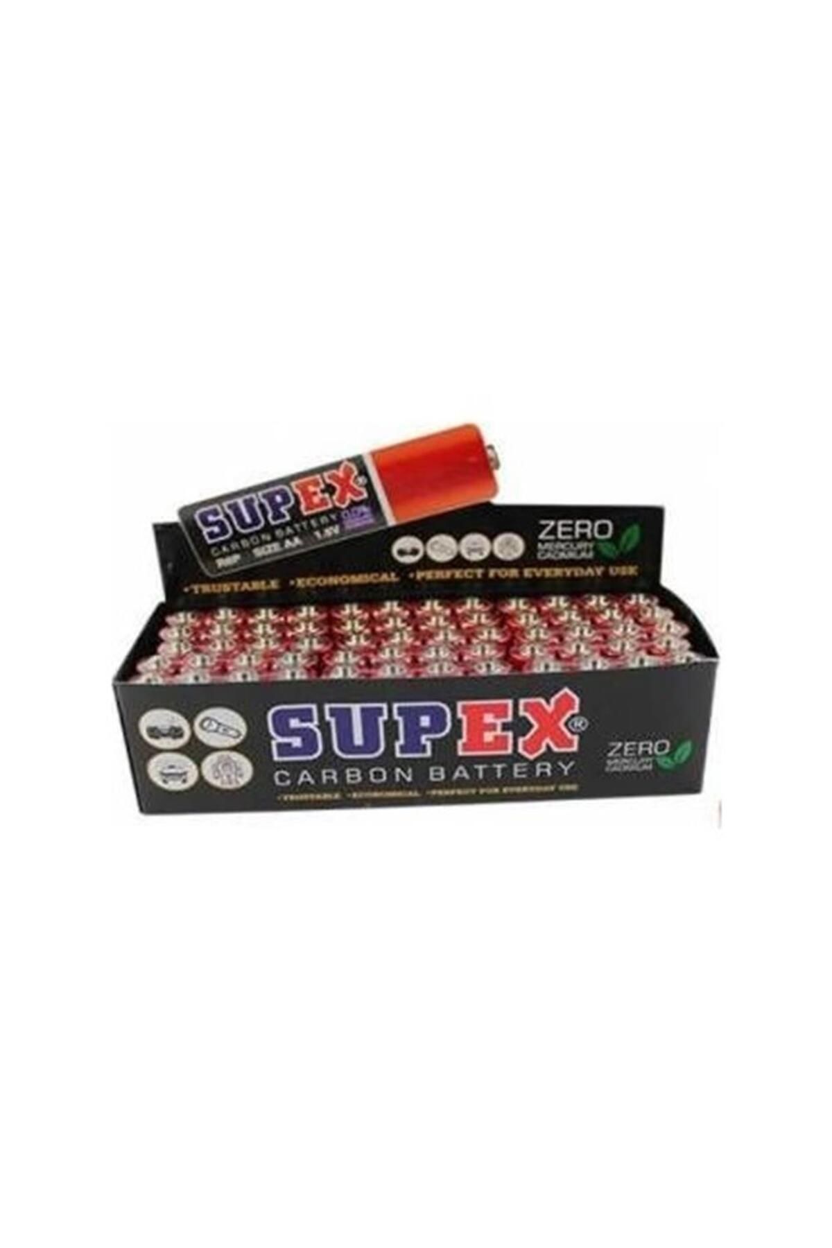 Supex R6 Çinko 60lı kalem Pil