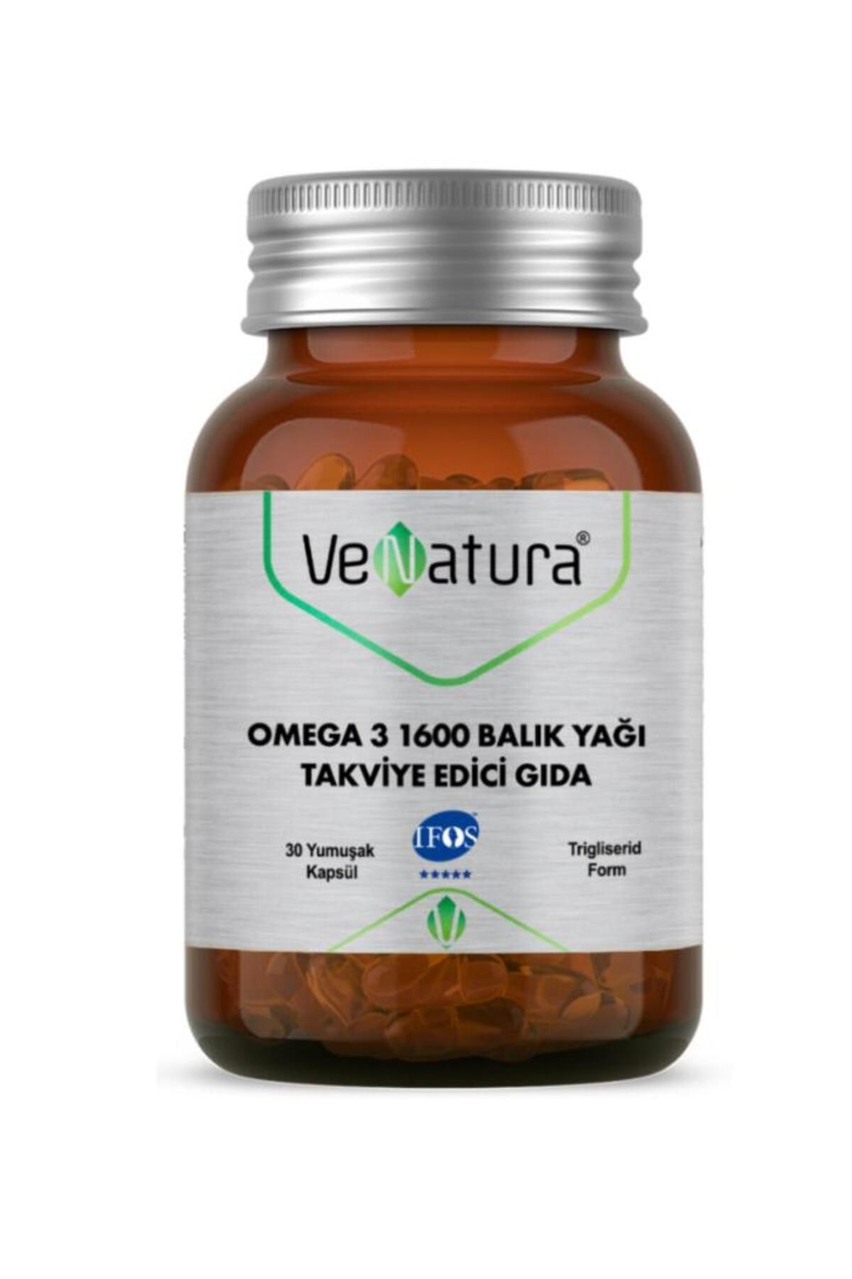 Venatura Omega 3 1600 Mg Balık Yağı 30 Yumuşak Kapsül