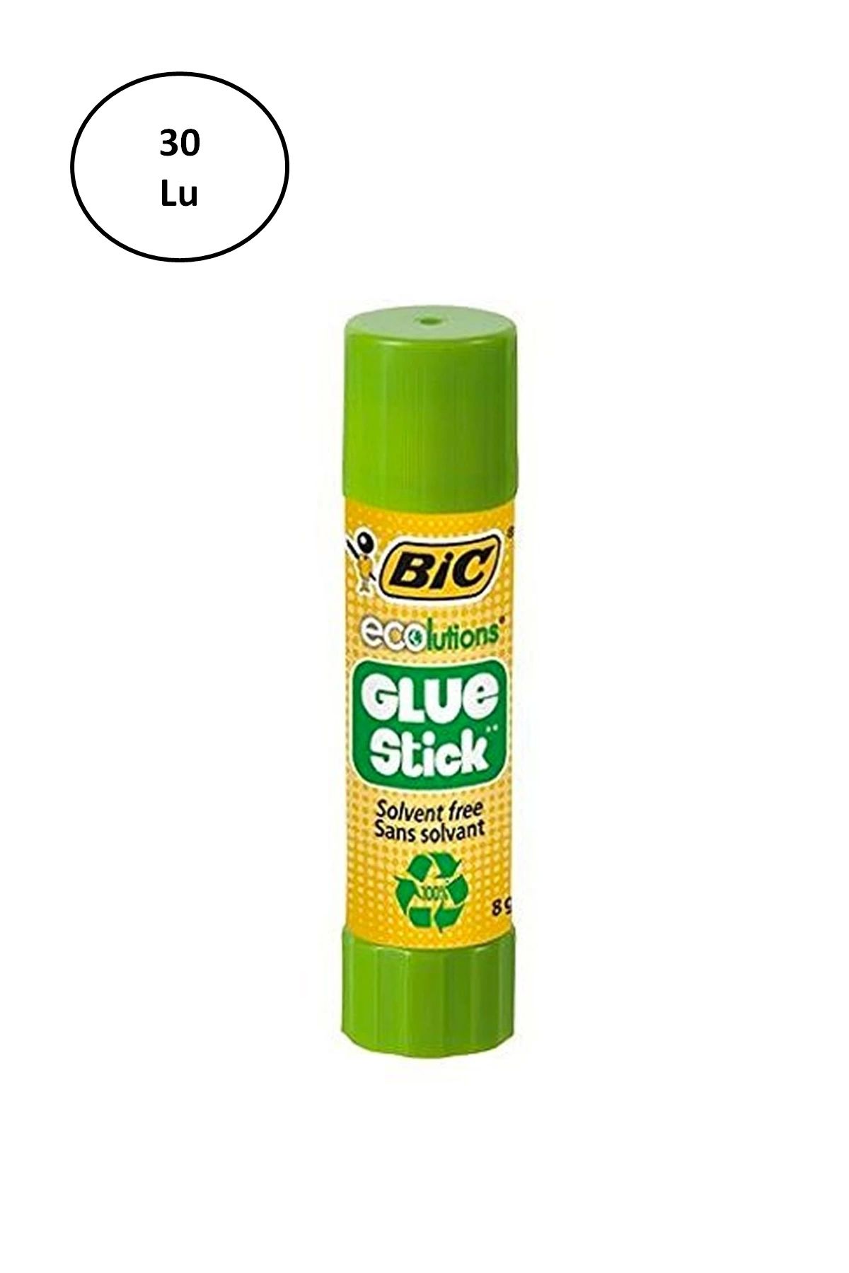 Bic Ecolutions Glue Stick Yapıştırıcı 8 gr 30'lu