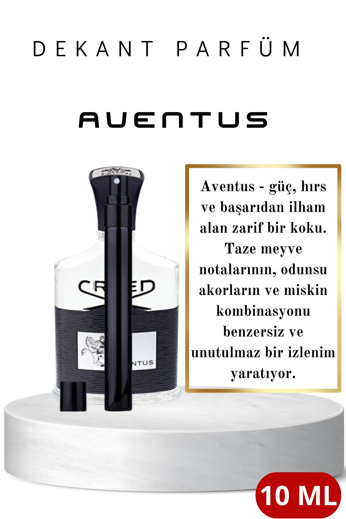 SEVENİ Seveni Dekant Parfüm Aventus(niche erkek)-10 ml