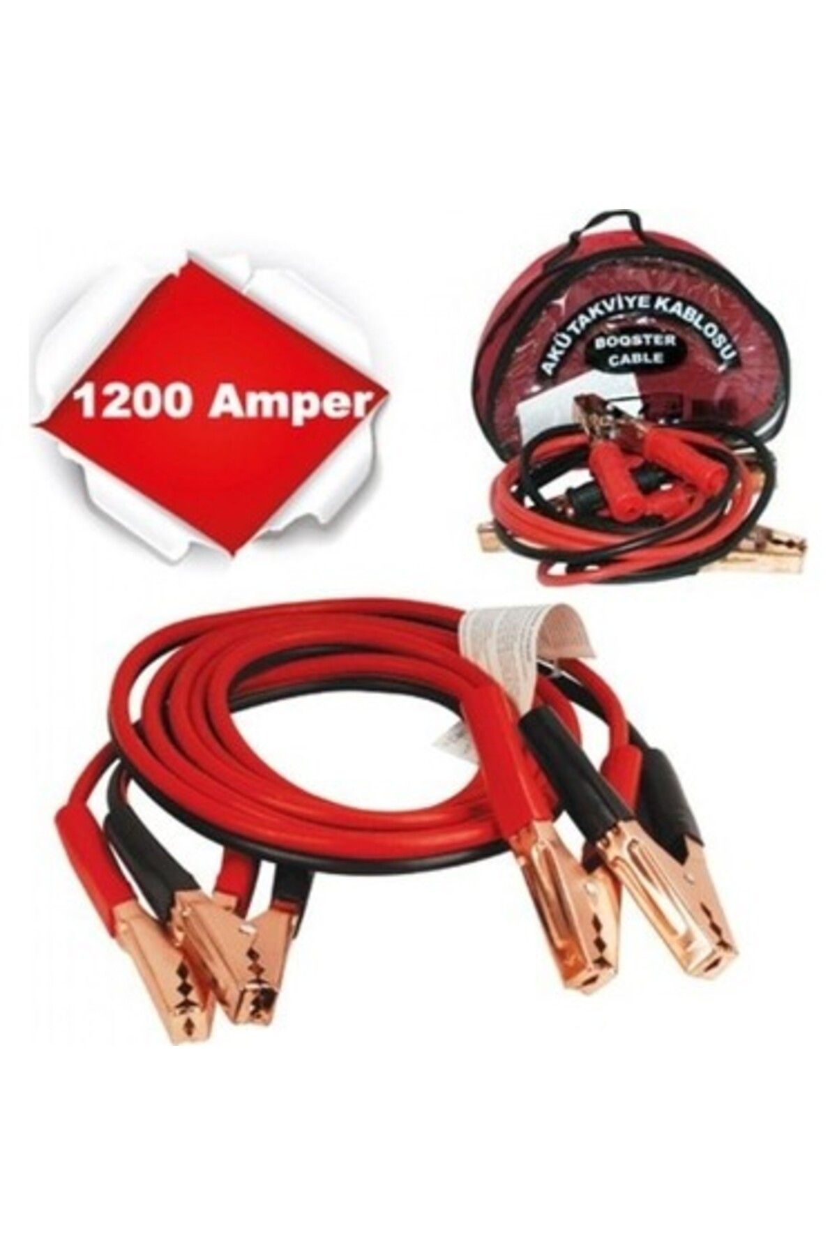 Genel Markalar 1200 Amper Akü Takviye Kablosu (4202)