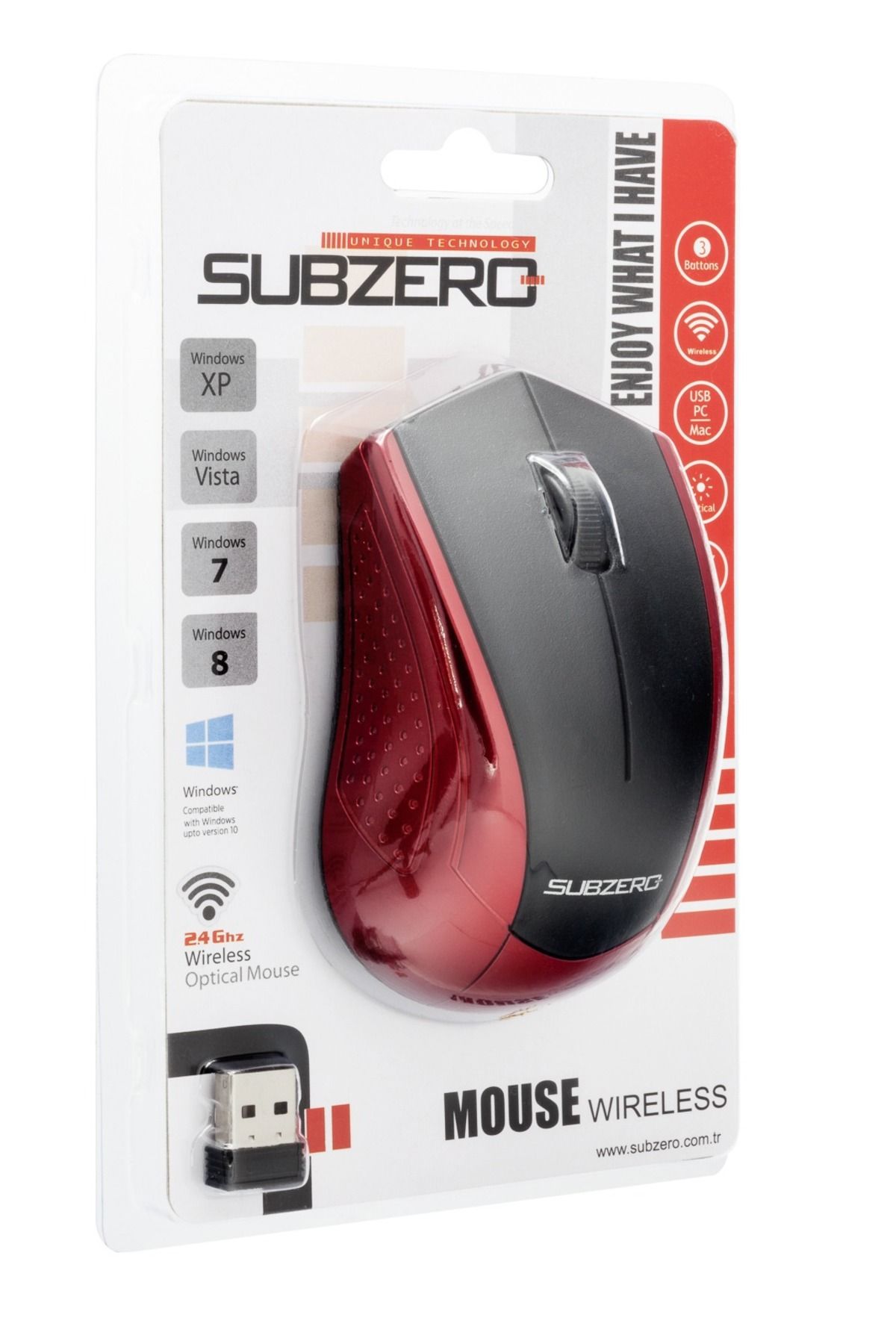 Subzero MS85 1600 Dpı Kablosuz Optik Mouse