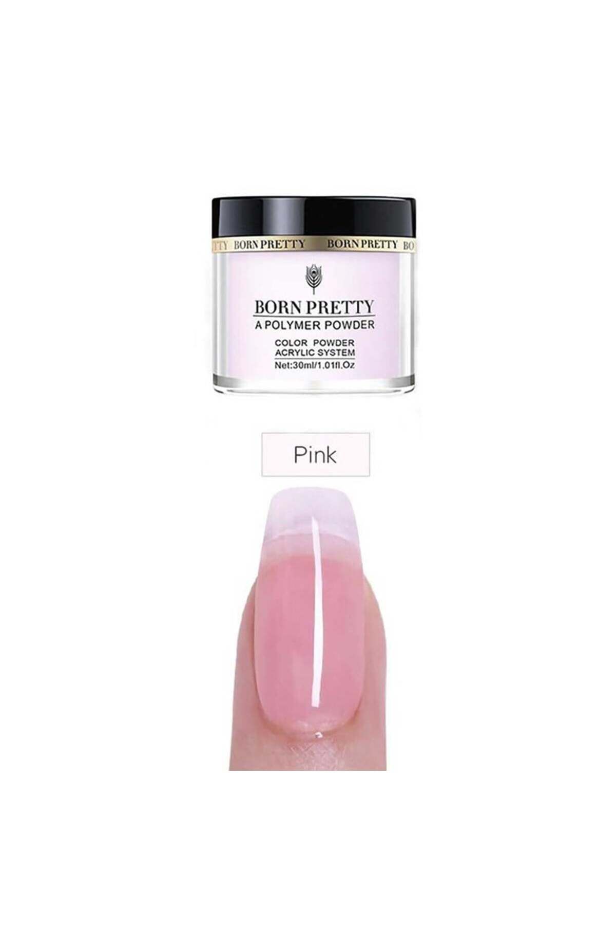 Genel Markalar Pretty Akrilik Pudra Toz Pembe 30 ml - Pink