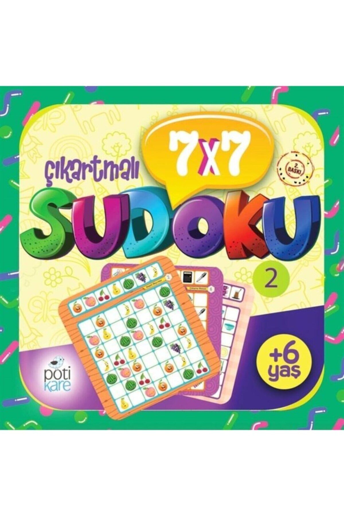 Pötikare Yayınları 7x7 Sudoku 2 6+ Yaş