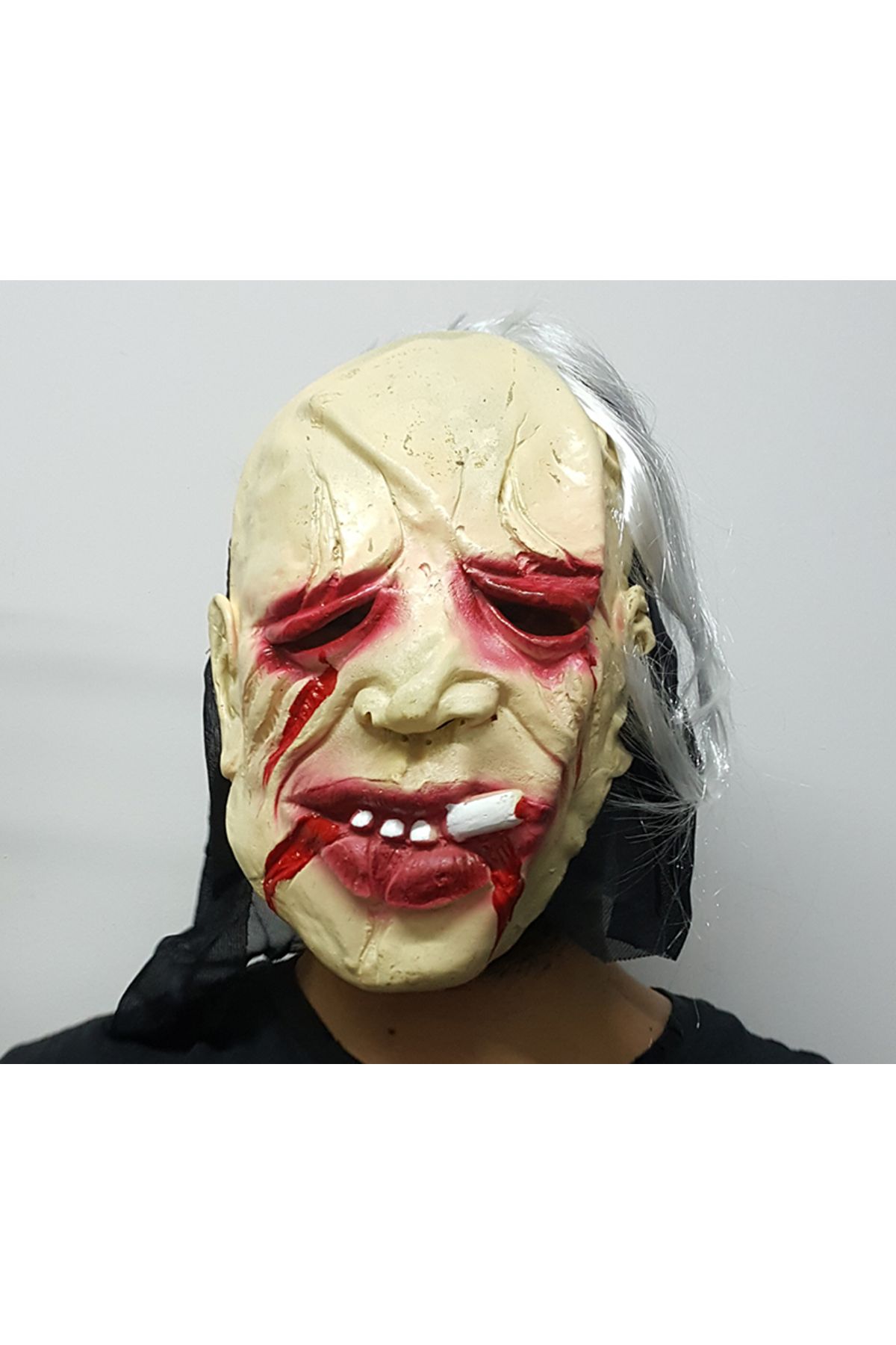 Genel Markalar Halloween Cadılar Bayramı Sigara Içen Korku Maskesi (LİSİNYA)