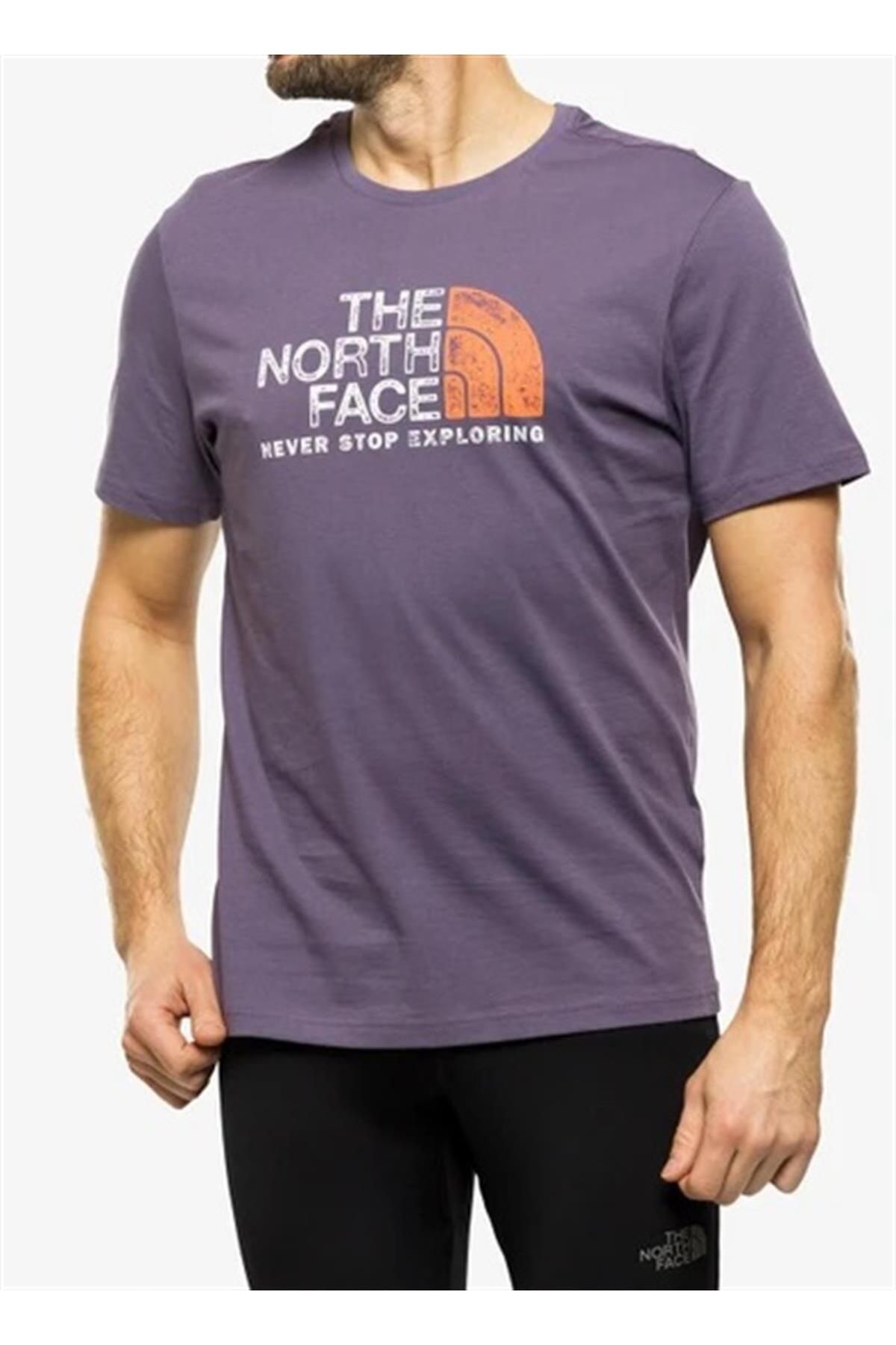 The North Face The Nort Face M S/s Rust 2 Tee Erkek T-shirt Nf0a4m68iwa1