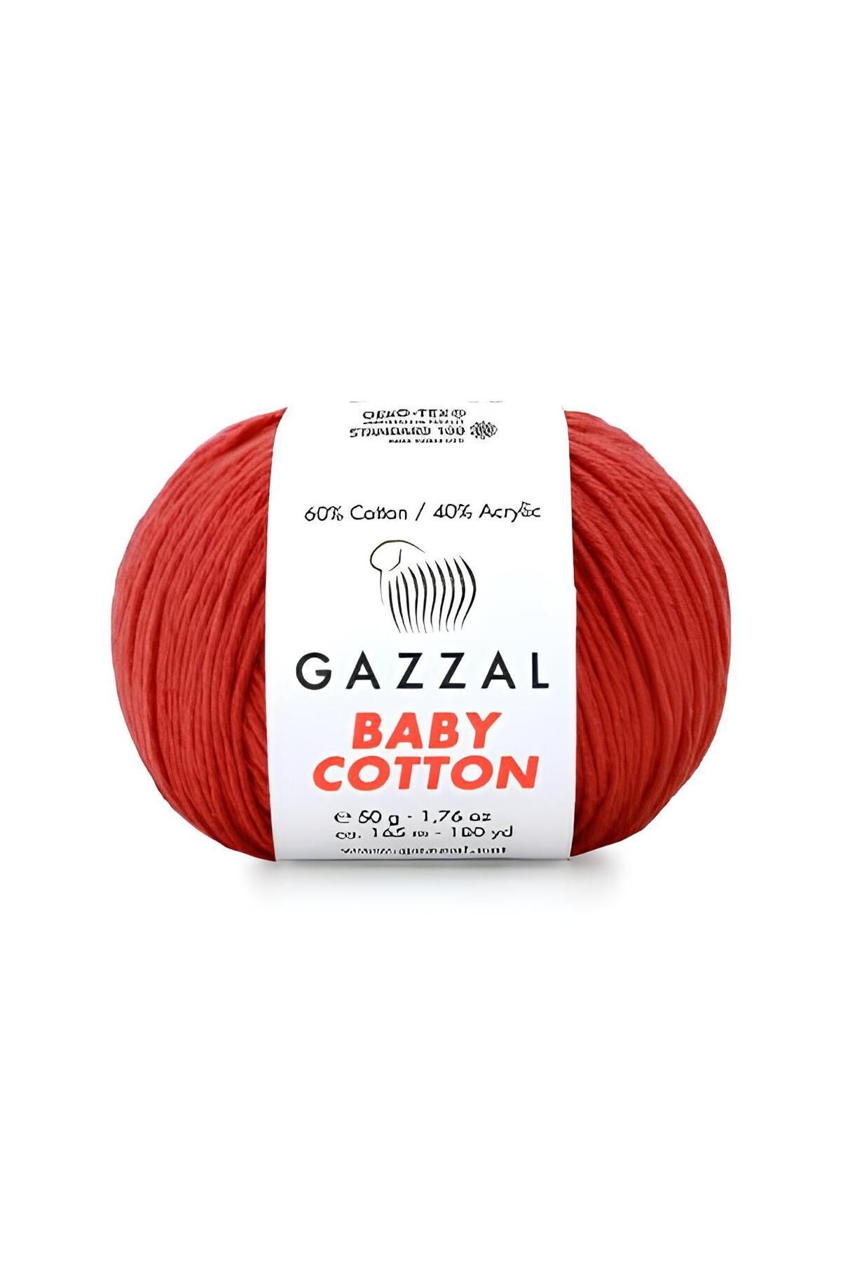 Gazzal Baby Cotton Amigurumi Ipi Örgü Ipi Punch Ipi 50 Gr. 3418