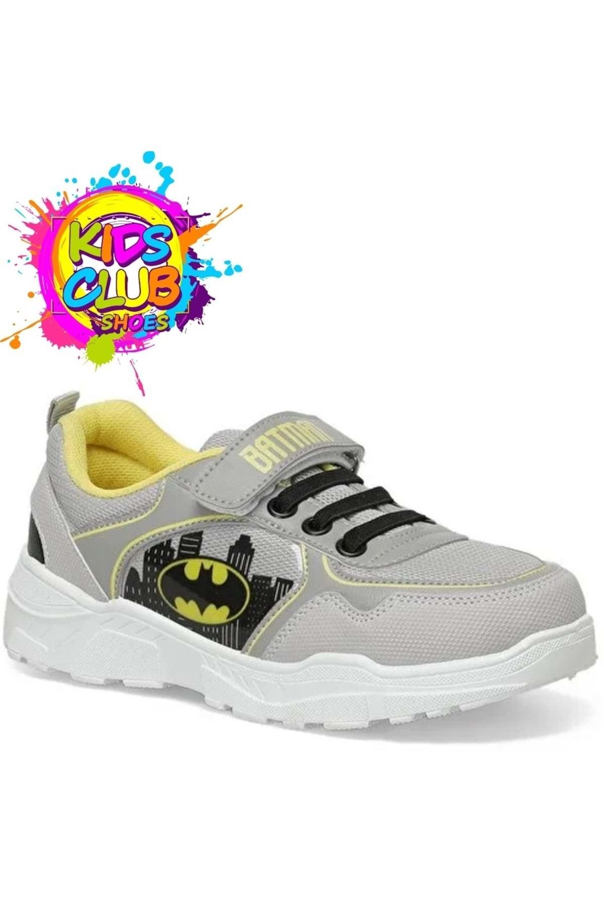 Batman Class Ortopedik Çocuk Spor Ayakkabı Gri