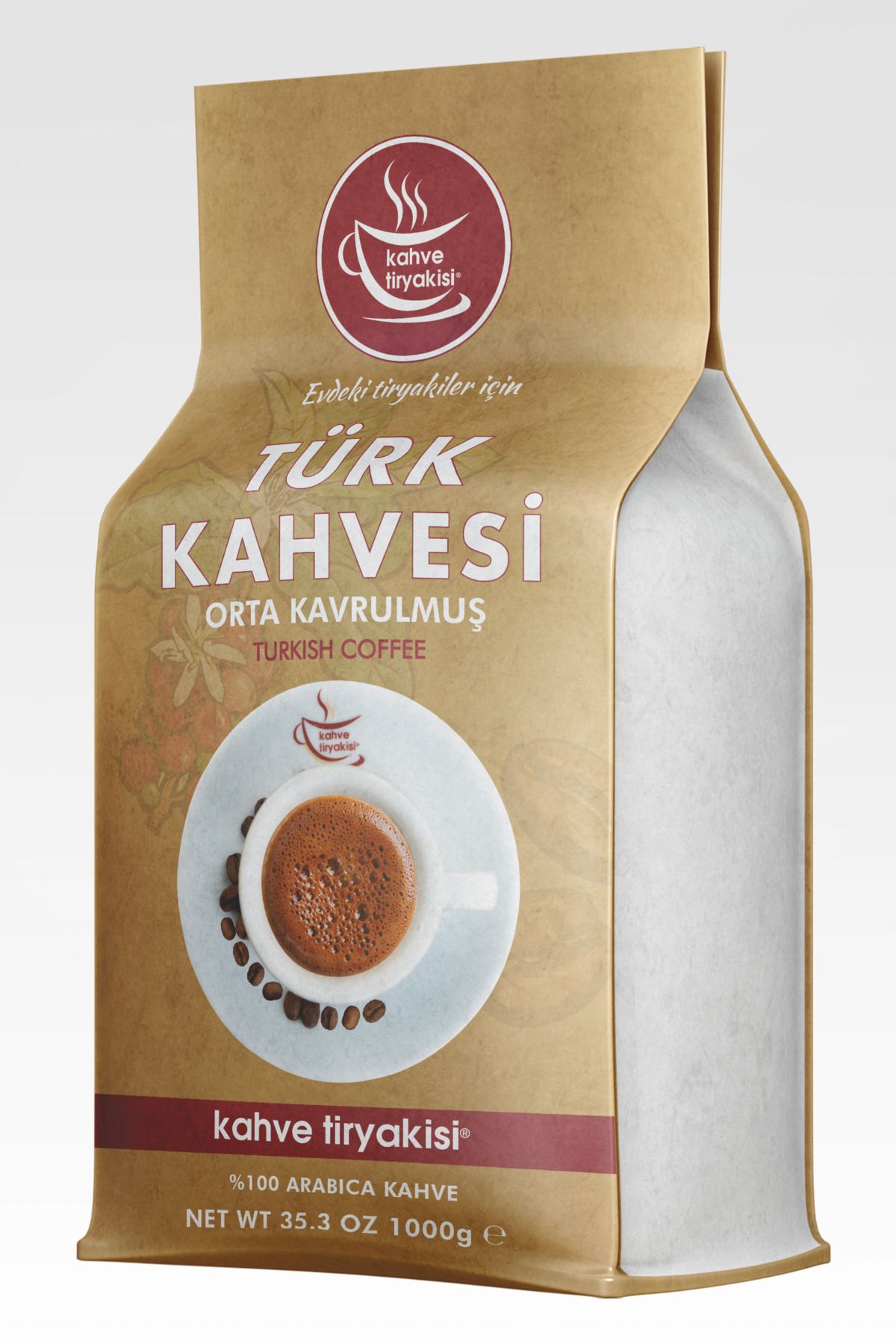 Kahve Tiryakisi Orta Kavrulmuş Türk Kahvesi 1 kg