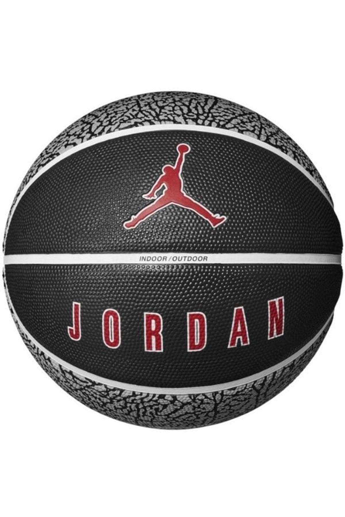 Nike Jordan Playground Wolf Unisex Basketbol Topu Siyah