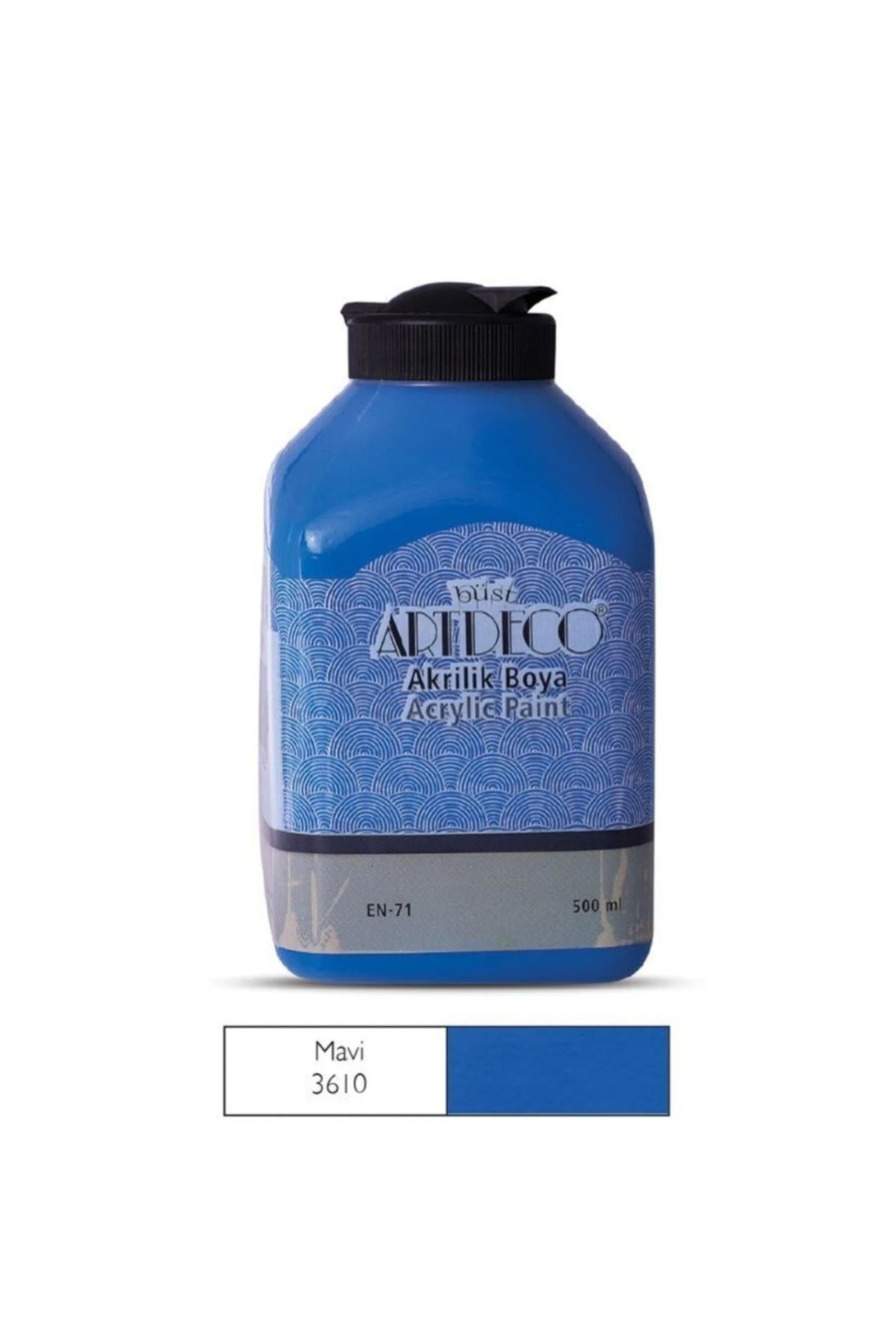 Genel Markalar Artdeco Akrilik Boya 500 ml Mavi