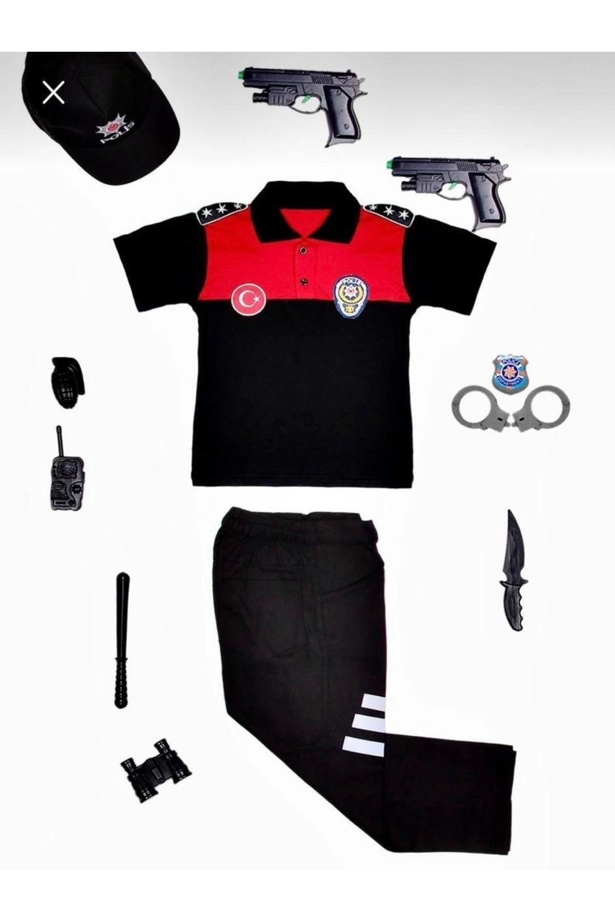 Astüm Askeri Malzeme Çocuk Yunus Polis Kıyafeti Takımı