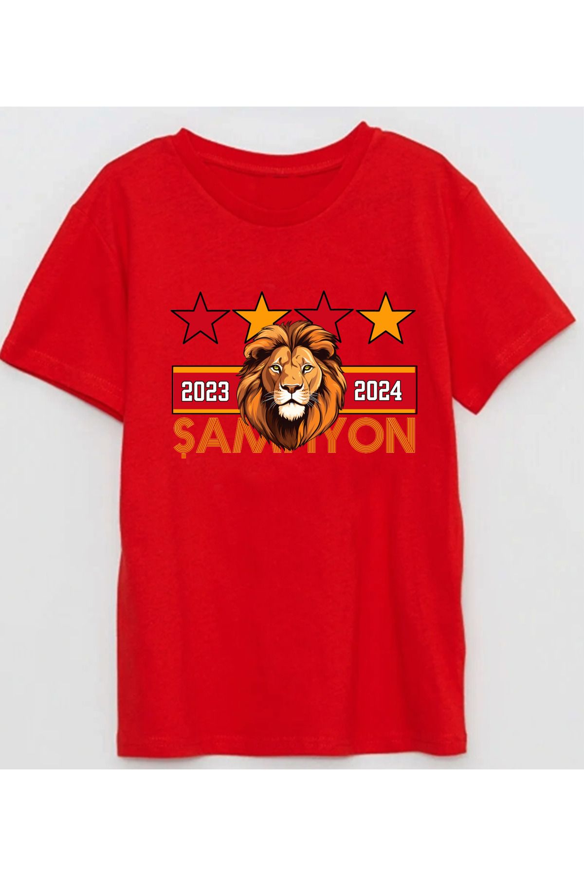 Efendioğlu Design şampiyon baskılı pamuklu tshirt