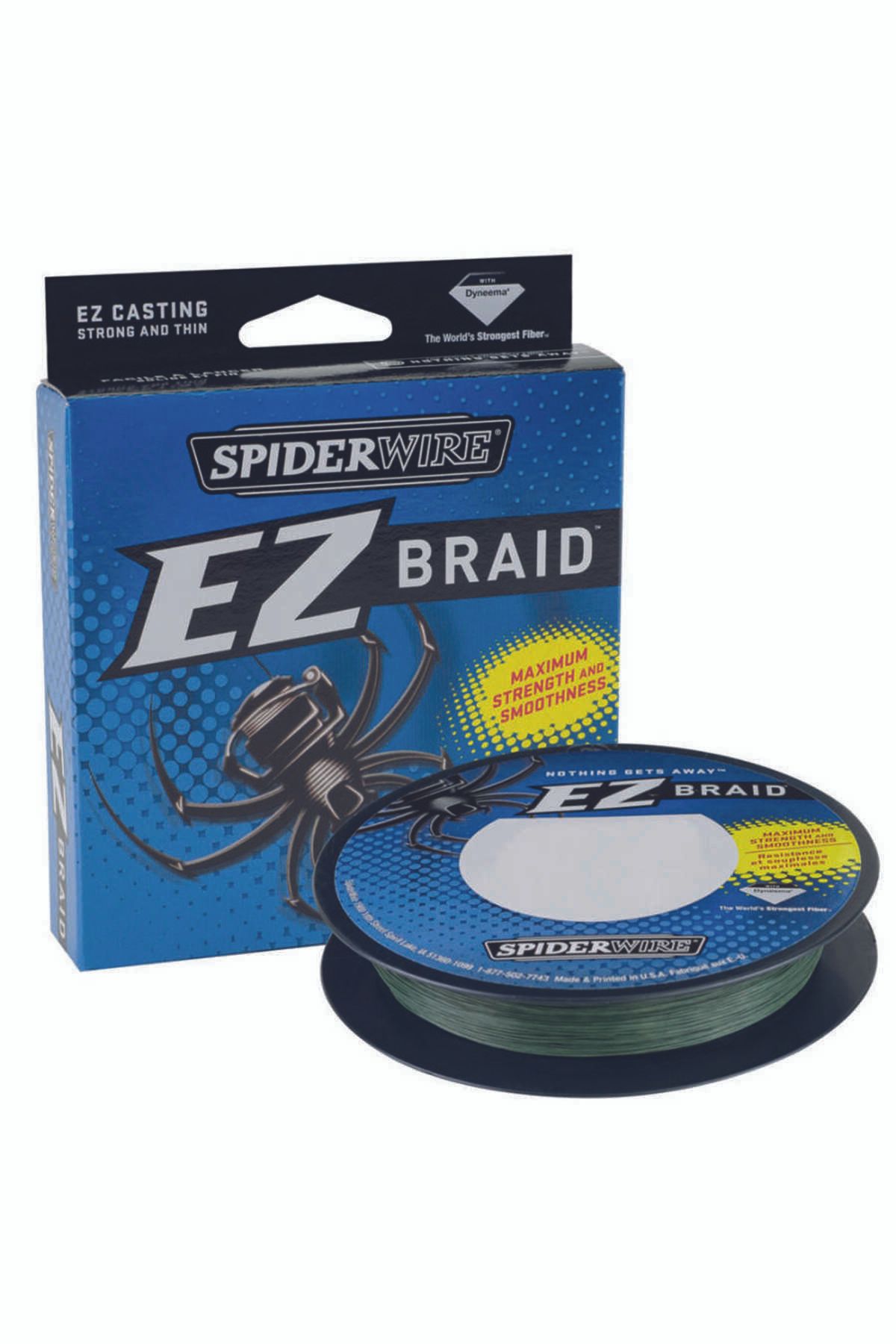 SPIDER WIRE Spiderwire Ez Braid Ip Misina Moss Green 0.20mm - 270mt - 11.2kg