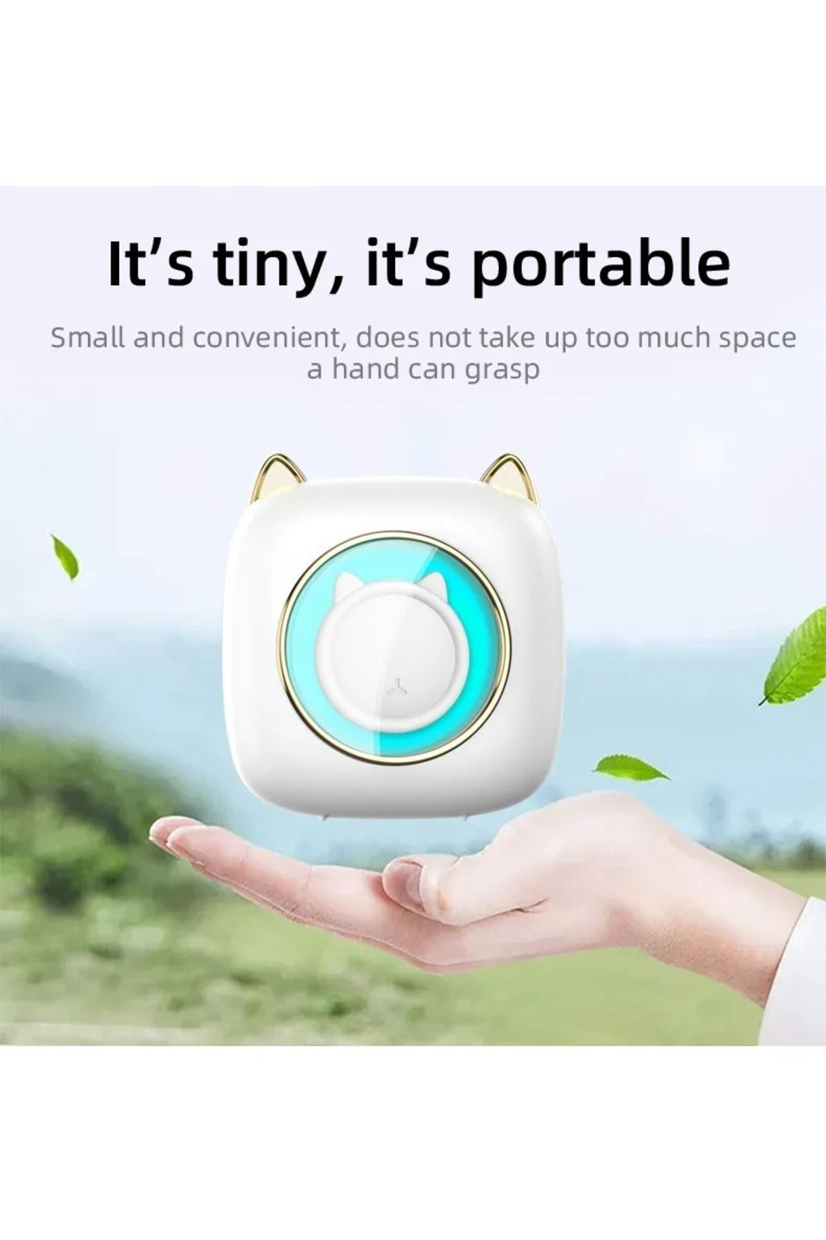 Schulzz Mini Akıllı Kedili Yazıcı Cep Telefonu Bluetooth Taşınabilir Termal Fotoğraf Etiket