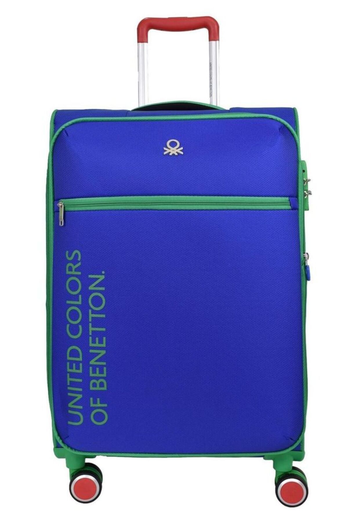 Benetton Sax Mavi Unisex Büyük Boy Valiz 14bnt2100-01
