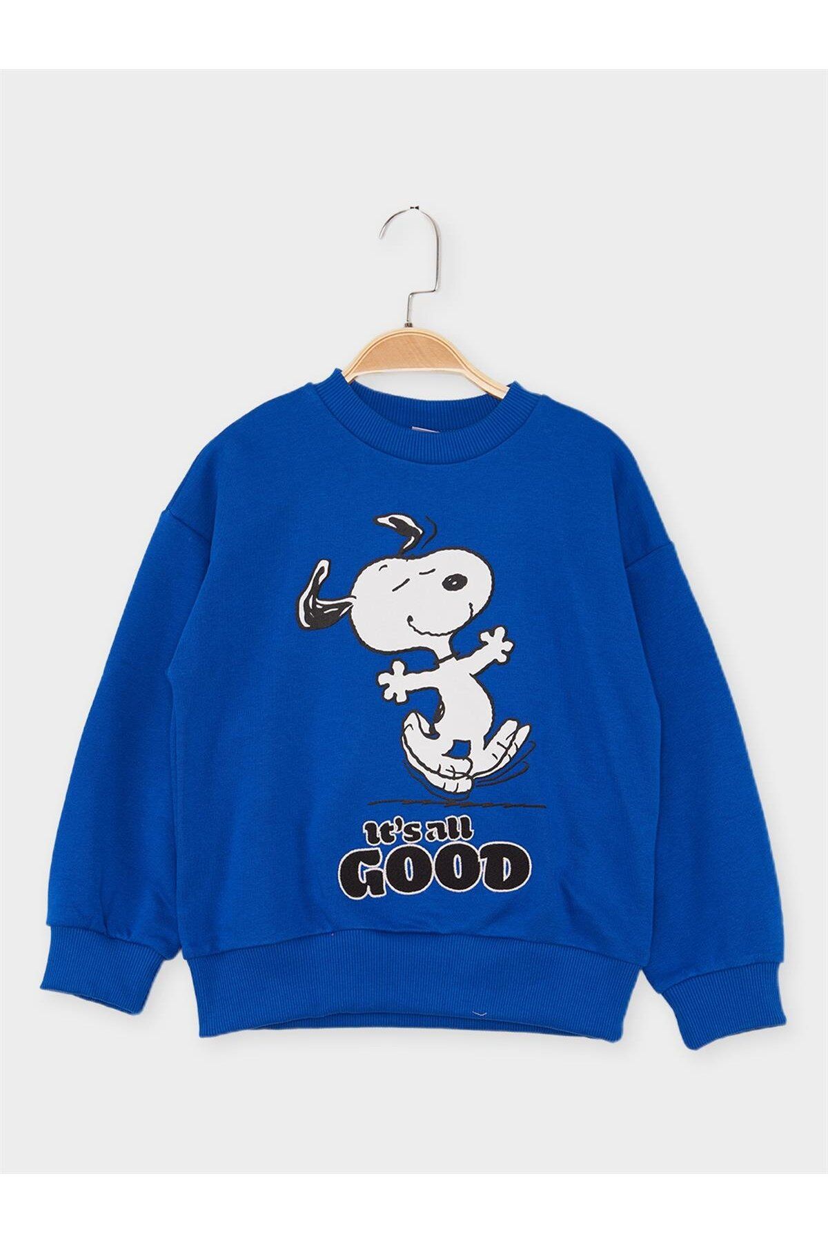 Snopy Snoopy Lisanslı Çocuk Sweatshirt 21637