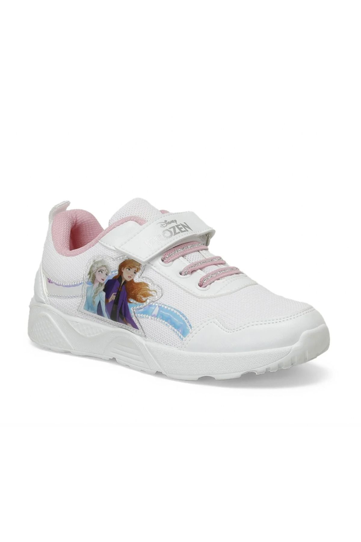 Frozen Beyaz Kız Çocuk Yürüyüş Ayakkabı