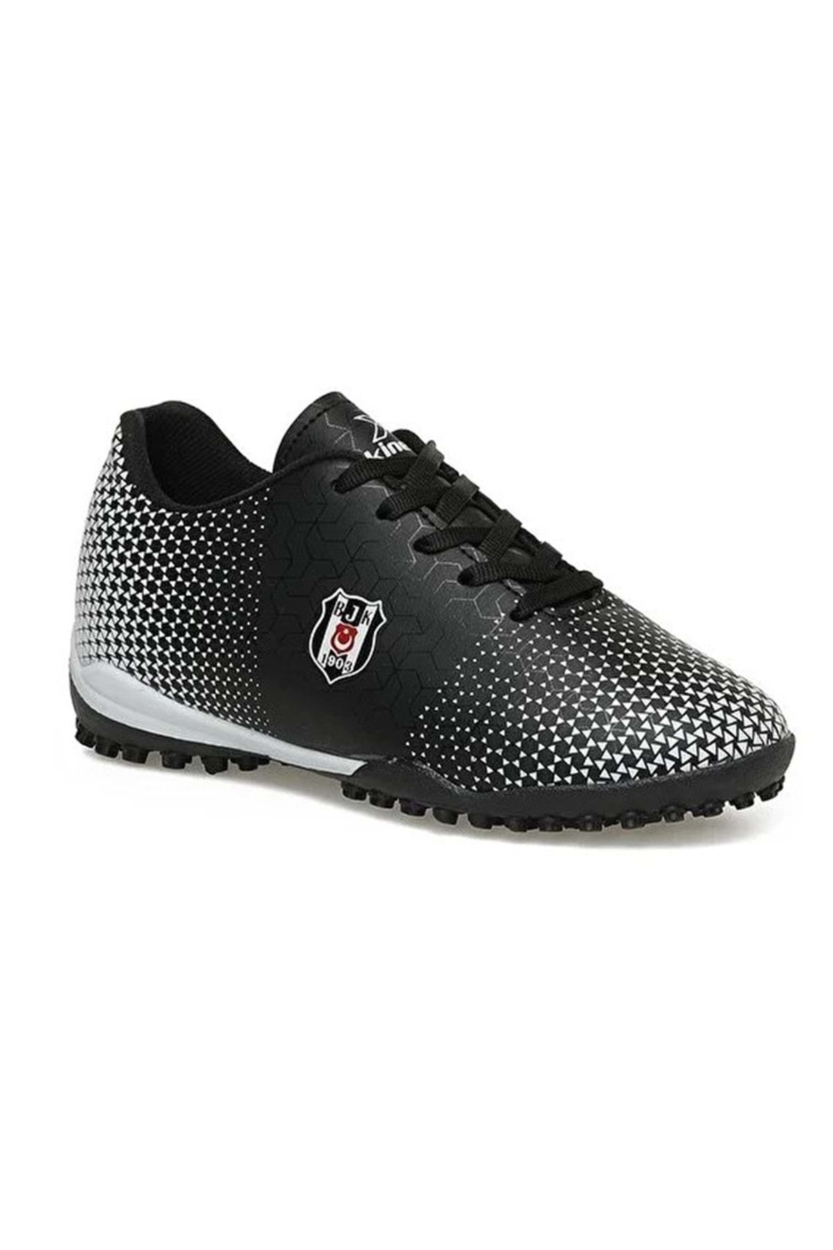 Beşiktaş Kinetix Baros J Bjk Tf Çocuk Halısaha Ayakkabısı Siyah-beyaz