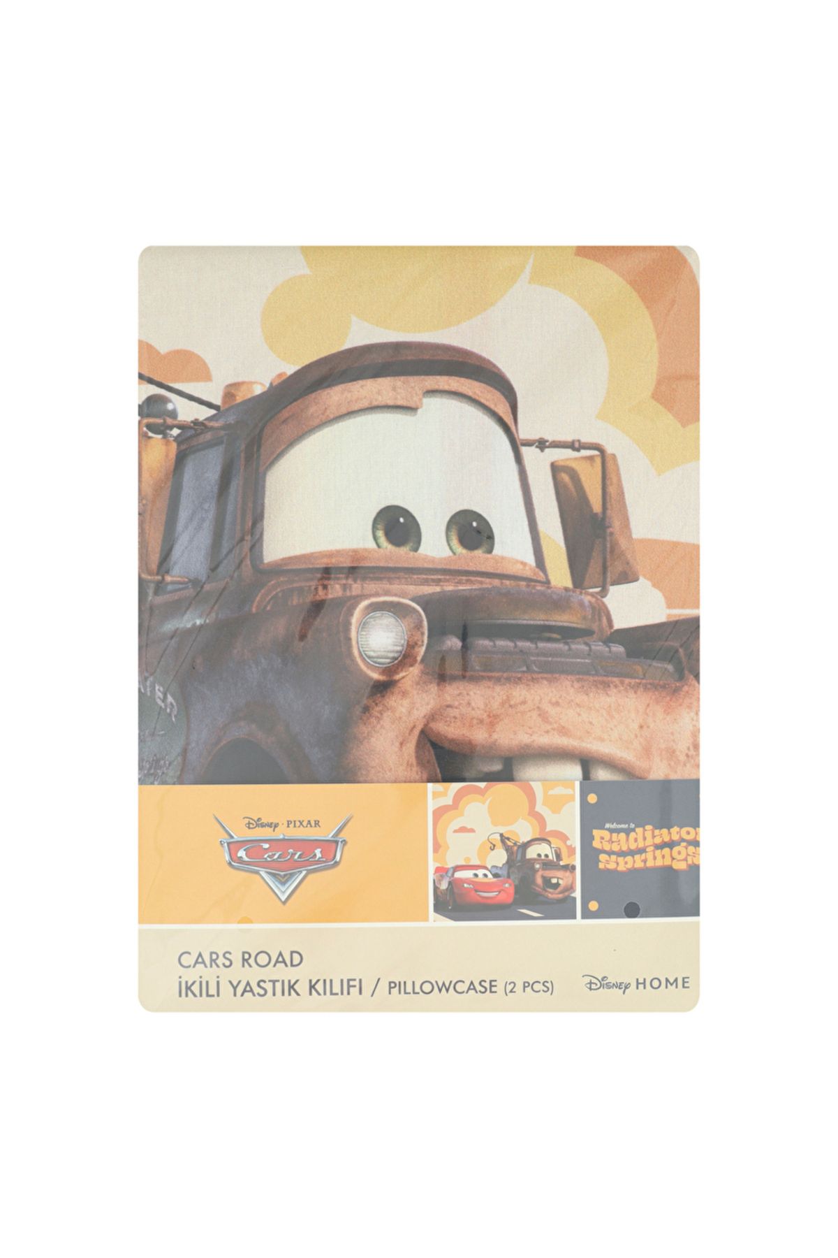 Özdilek Cars Road Disney Lisanslı 2'li Yastık Kılıfı