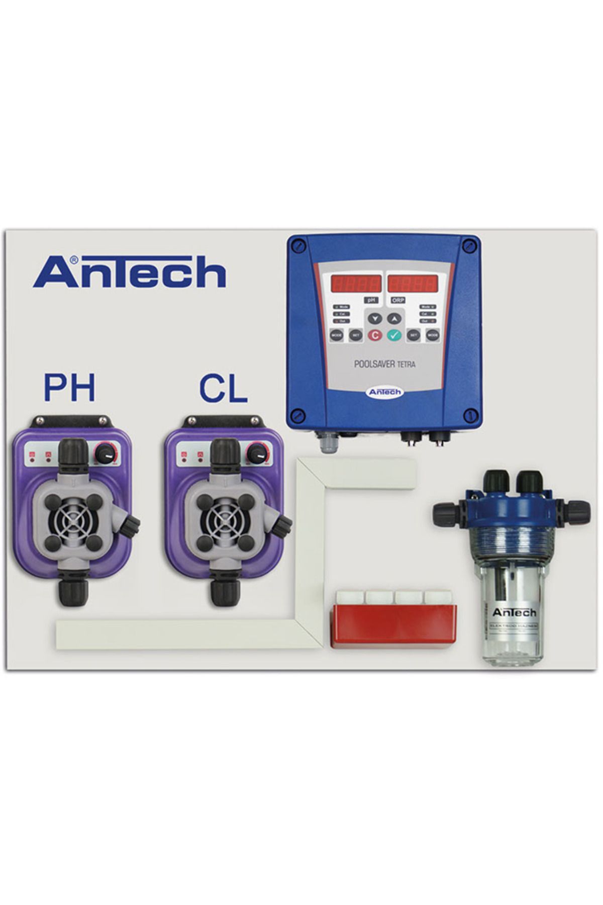 Antech Havuzavm- Sistem 03 Ph Clor Otomasyon Sistemi