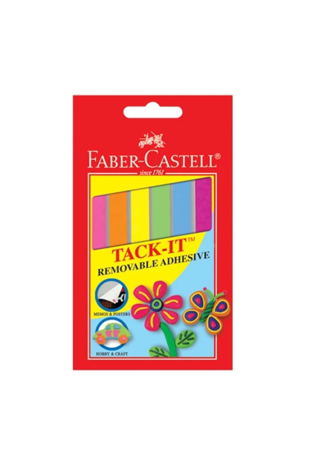 Faber Castell Renkli Tack-ıt Hamur Yapıştırıcı 50gr