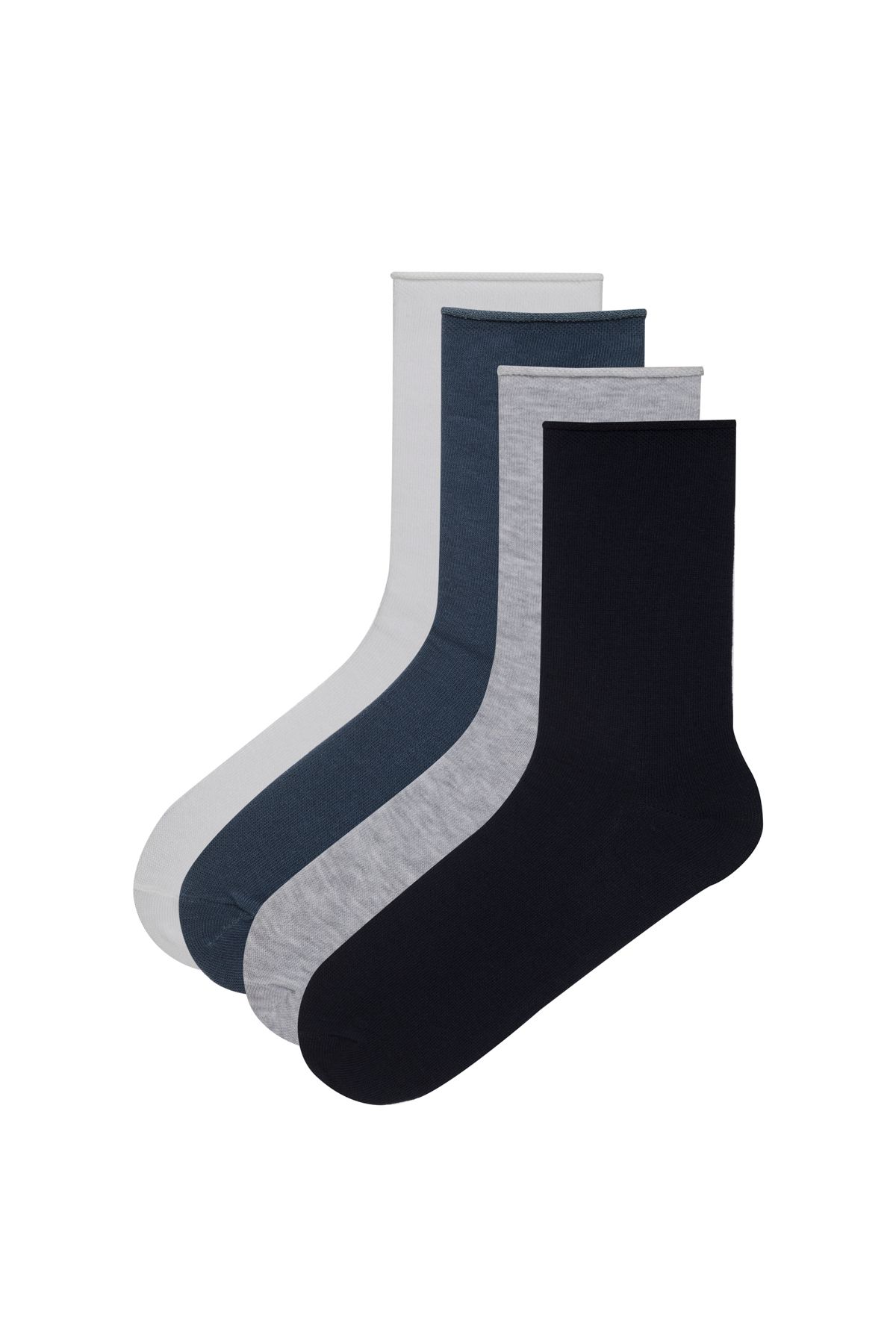 Penti Simple 4lü Mavi Soket Çorap