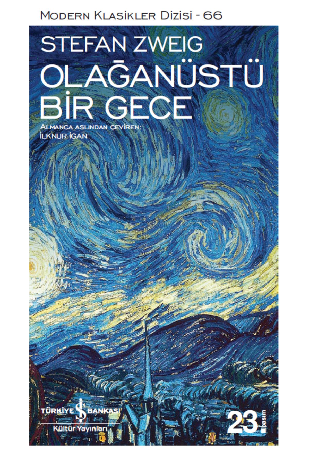 Türkiye İş Bankası Kültür Yayınları Olağanüstü Bir Gece