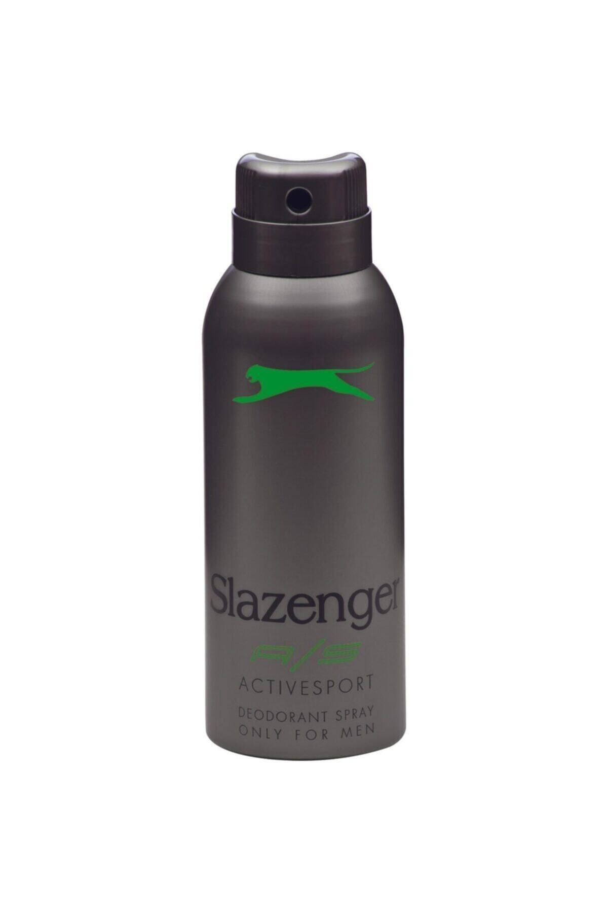 Slazenger Active Sport Erkek Deodorant Spray Yeşil 150 ml