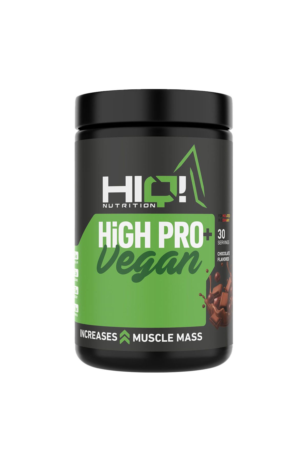 HIQ NUTRITION HIQ High Pro+ Vegan 900gr Chocolate Flavored