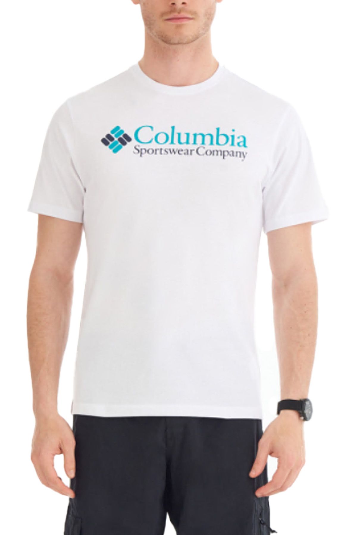 Columbia CSC Retro Logo Erkek Kısa Kollu T-Shirt - CS0311