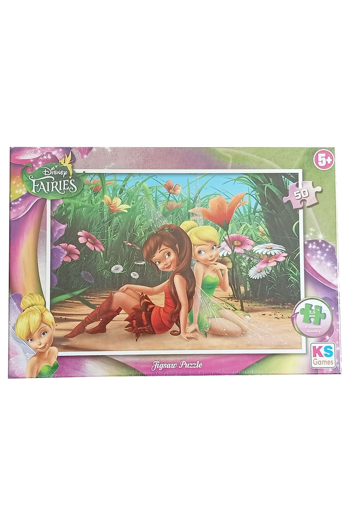 DİSNEY Channel Fairies Çocuk Puzzle 50 Parça Lisanslı