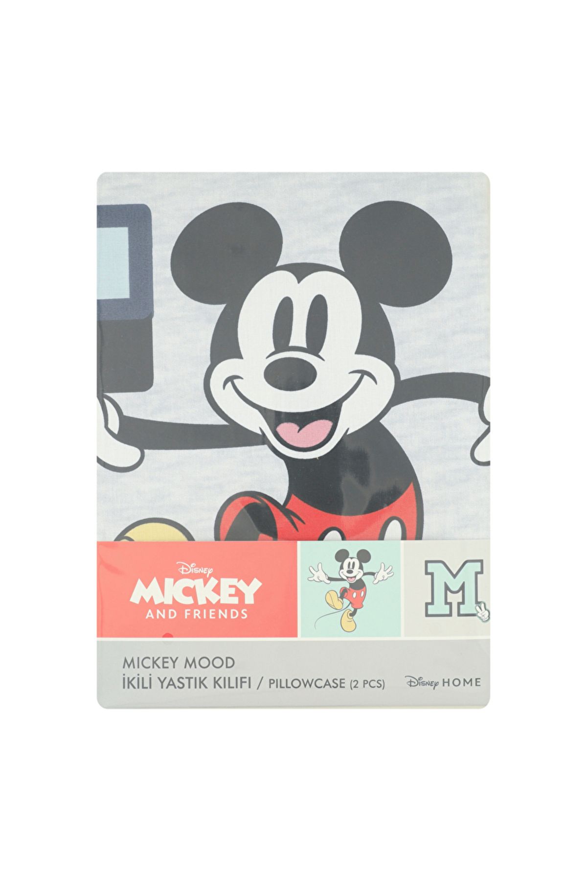 Özdilek Mickey Mouse Mood Disney Lisanslı 2'li Yastık Kılıfı