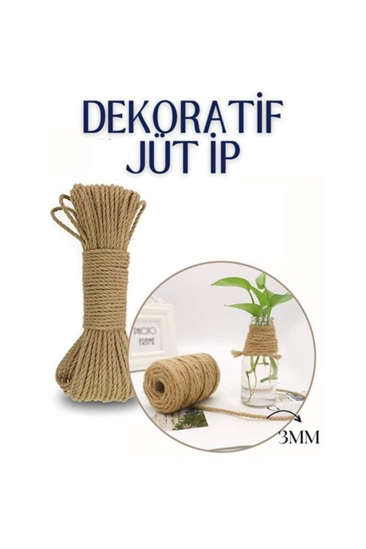 Transformacion Jüt Çok Amaçlı Dekoratif İp 10 Metre 715487