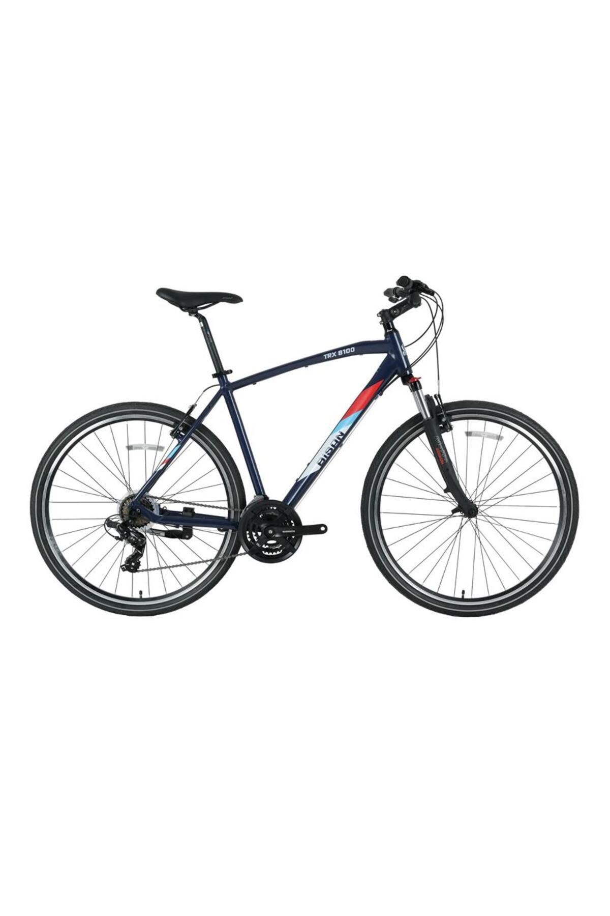 Bisan Trx 8100 Erkek Şehir Bisikleti 56cm V 28 Jant 21 Vites Lacivert Kırmızı Mavi