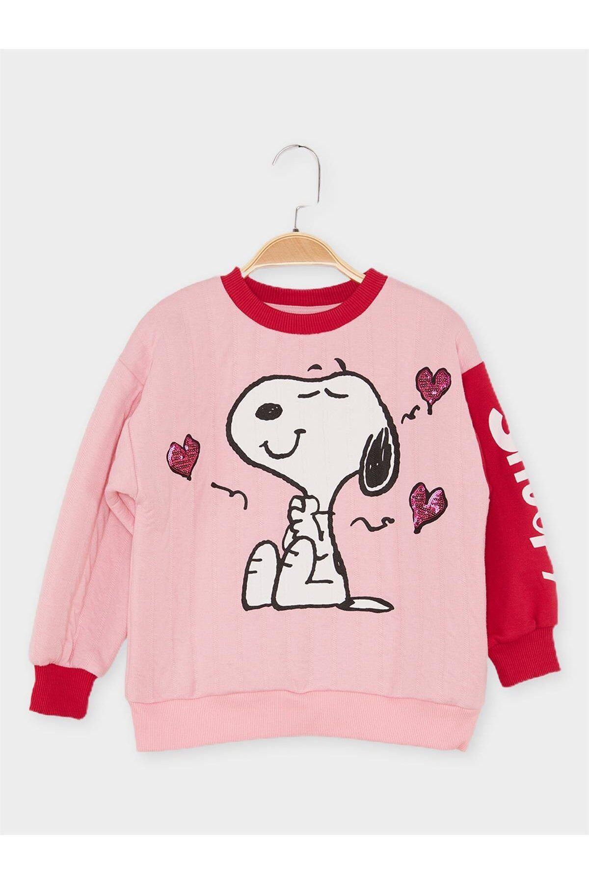 Snopy Snoopy Lisanslı Çocuk Sweatshirt 21647