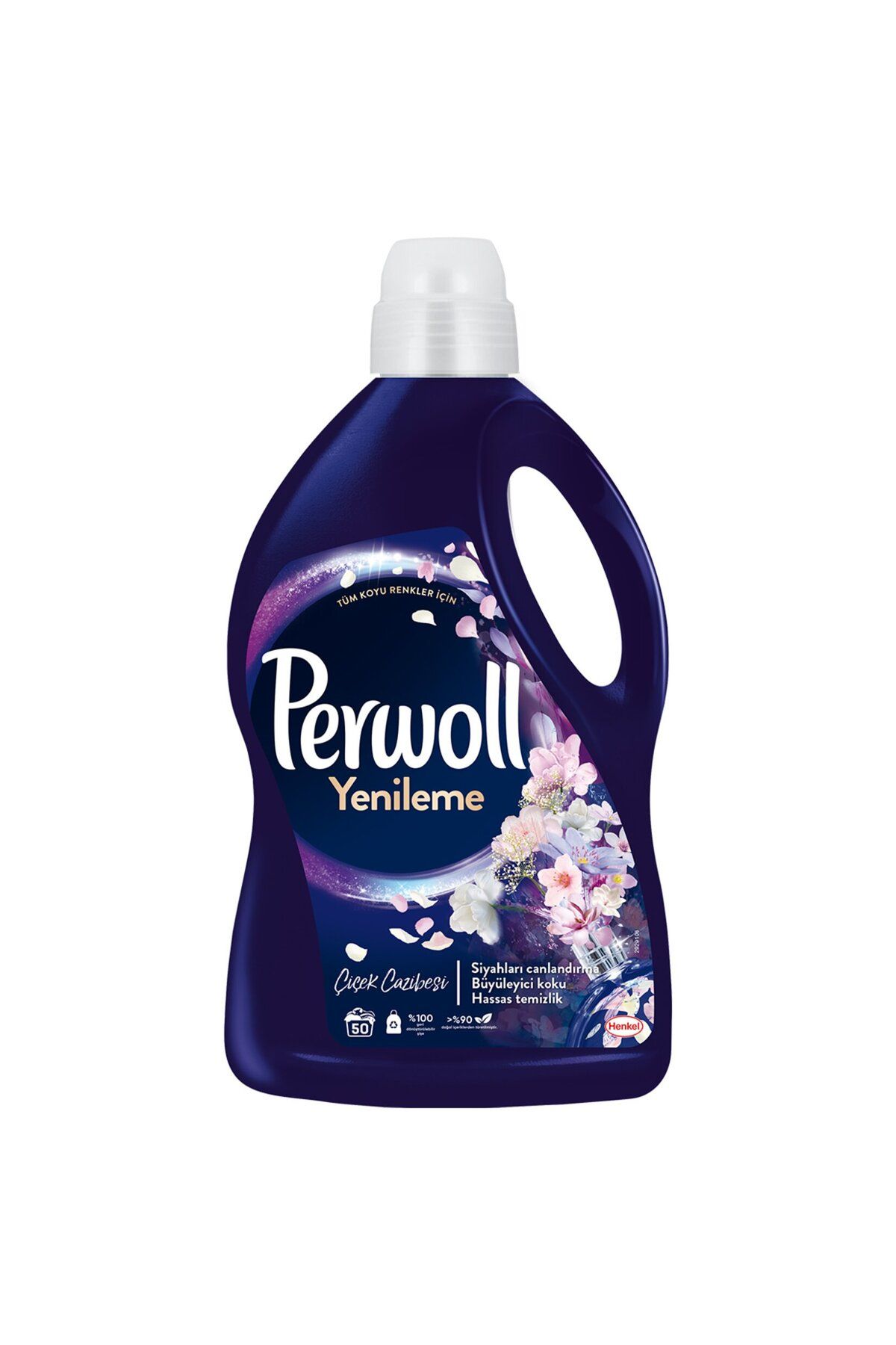 Perwoll Çiçek Cazibesi Siyah Sıvı Deterjan 50 Yıkama 2.75l