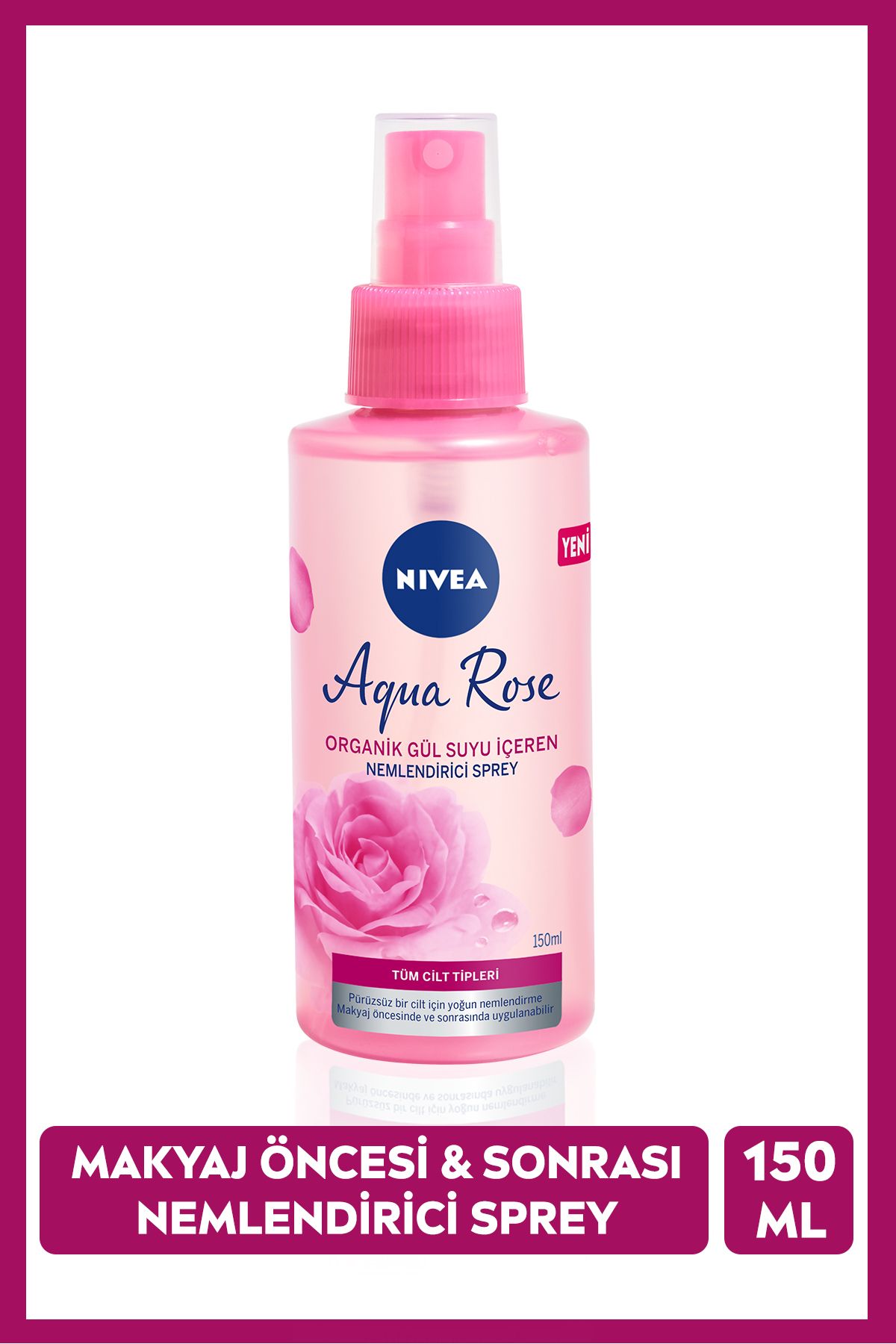 NIVEA Nemlendirici Sprey 150 ml Aqua Rose