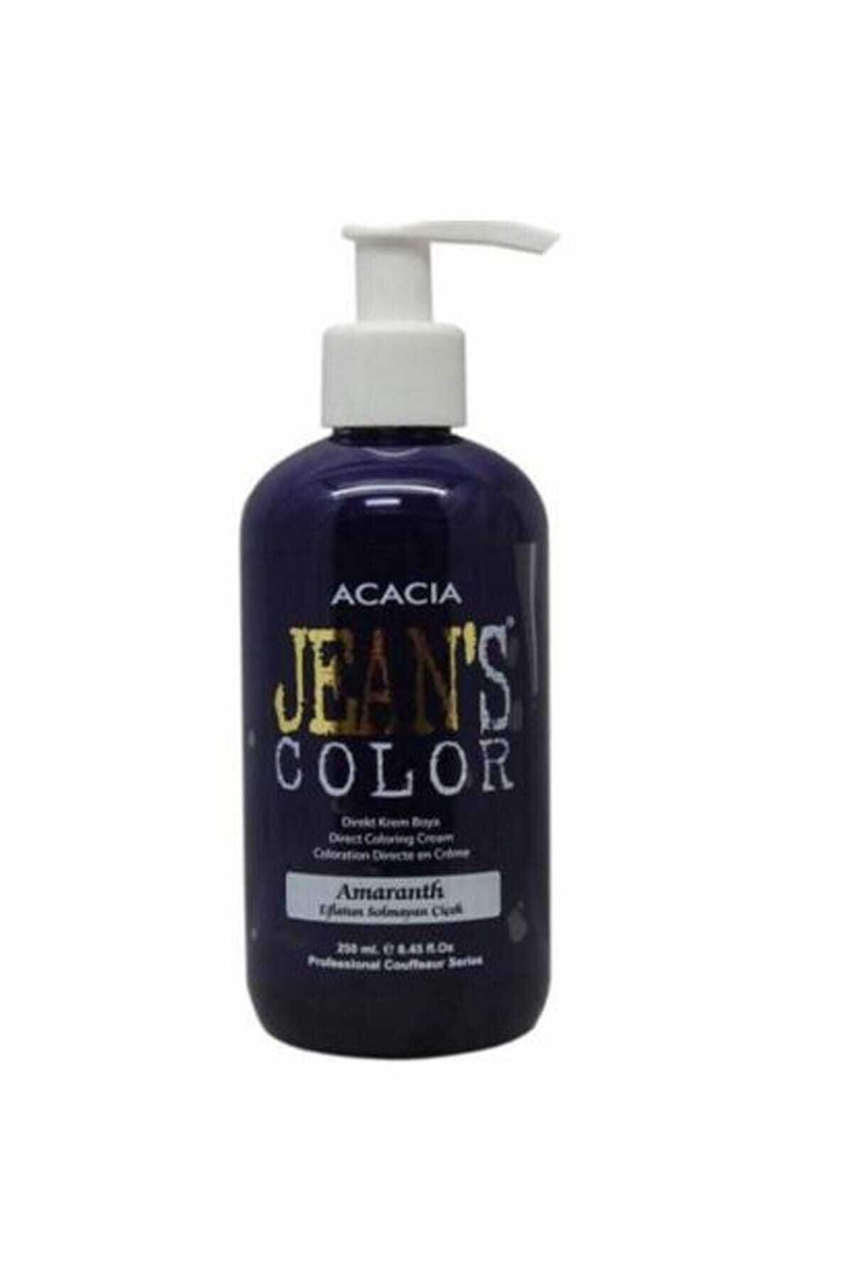 Acacia Saç Boyası - Jean's Color Saç Boyası Eflatun Solmayan Çiçek 250 ml 8680114782836