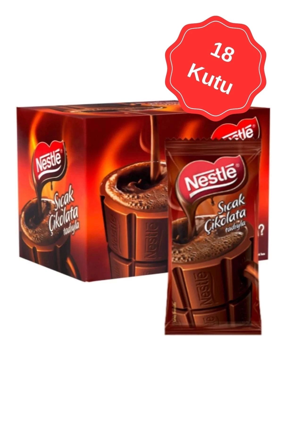 Nestle Sıcak Çikolata 18.5G (24 Lü x 18 Kutu)