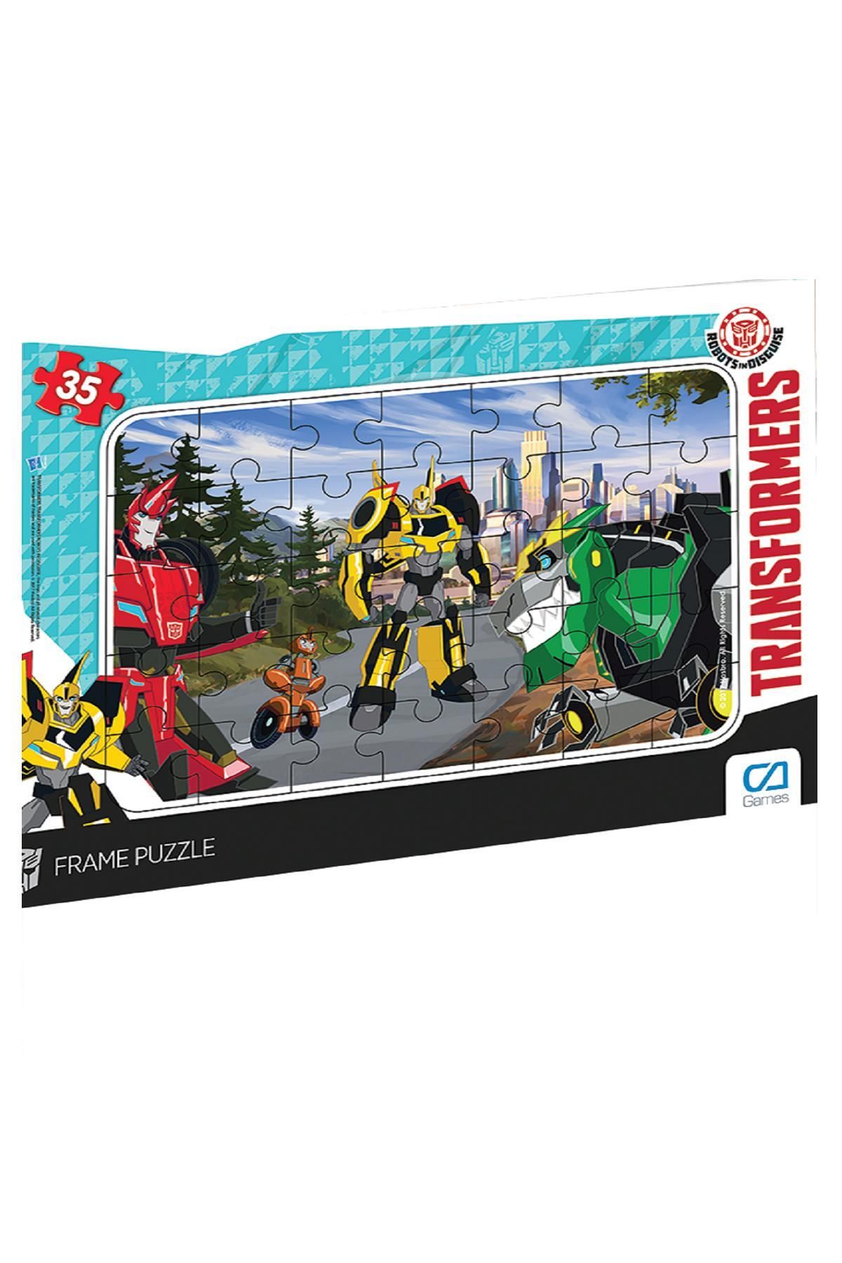 Genel Markalar Ca Games 5016-5017 Transformers Frame Puzzle 35