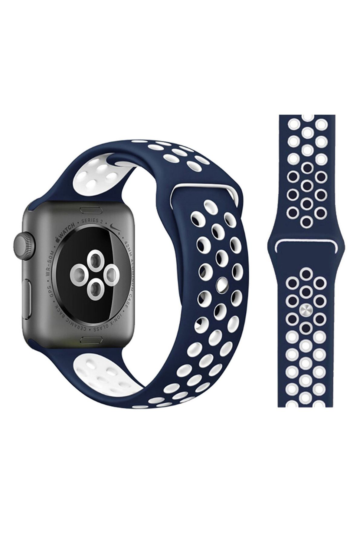 Tntech Apple Watch Uyumlu 1 2 3 4 5 6 7 8 9 Se 42 44 45 49mm Gs Dt Pro T500 Ultra -   A+ Kalite Nike Kordon