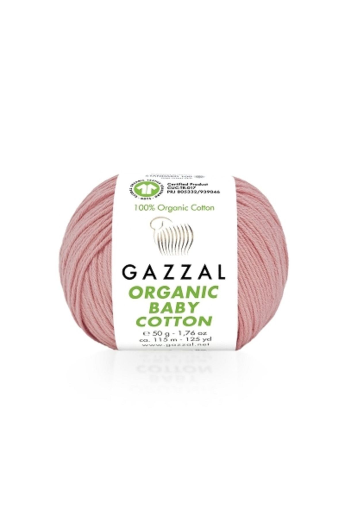 Gazzal Organic Cotton Baby Renk No:425 10lu (10x50gram)