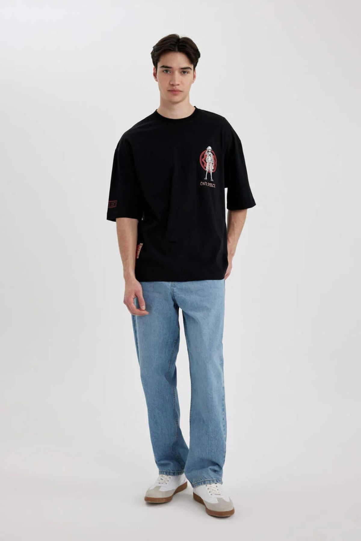 Defacto Erkek T-shirt B5528ax/bk81 Black